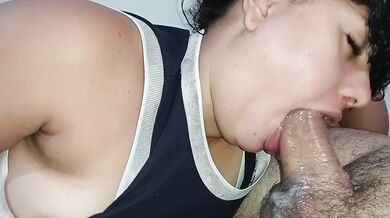 blowjob with extreme skill licking with saliva????