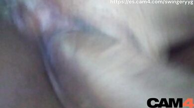 Camera very close, rubbing and fucking vagina