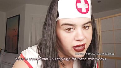 Nurse Lucia needs to collect your sample