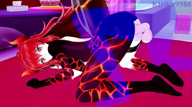 Dola and I have intense sex at a love hotel. - Nijisanji VTuber Hentai