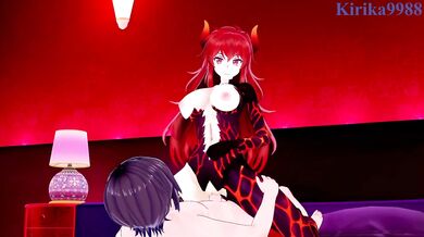 Dola and I have intense sex at a love hotel. - Nijisanji VTuber Hentai
