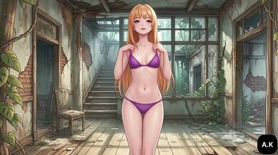 Sensual Abandoned Favela Anime Girl Dances Sensually for Fan Then Has Passionate Sex in Abandoned Favela House While Moaning Loudly and Begging anal