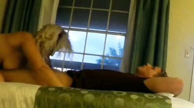 Wife Caught Fucking in Hotel Door Open WILD Night