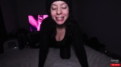 Autumn date turns into perfect blowjob
