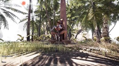 and again Lara couldn't resist and entered the cave, and the statue couldn't resist and entered Lara's cave. part 2