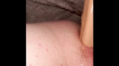 Huge Dildo Makes My Ass Gape Like a Pro - Solo Male Anal
