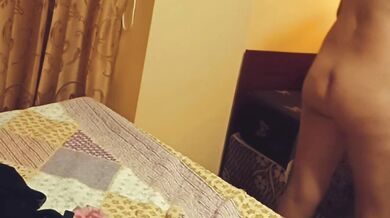Housewife fucks her husband's young friend