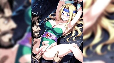Anime girls with big asses jumping on cocks Hentai animation