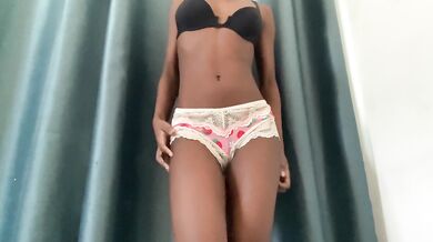 I look so hot in my underwear but even hotter when I take them off