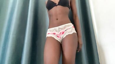 I look so hot in my underwear but even hotter when I take them off