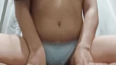 I fucked my best friend's wife on the couch while he was working