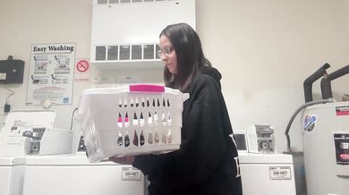Neighbor finds me in laundry room then pounds this pussy onlyfans @avababy1228