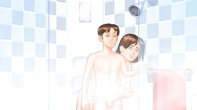 debbie and Summertime washrom hendjob sense scenes