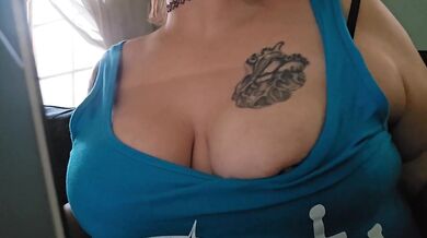 POV Flashing Tits in Public Study