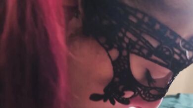 Afternoon blowjob with swallow