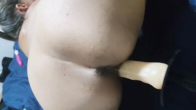 Petite pussy begged doggystyle till cum burst
