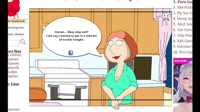 Lois Griffin Hot Milf Enjoys Riding Fat Cock Gameplay - MKHorny&Sex