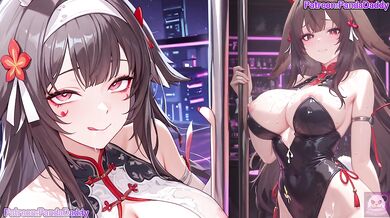 Zenless Zone Zero bunny suit hentai - big tits Ye Shunguang Bunny Suit Blow Job for her boss hentai by PandaDaddy