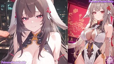 Zenless Zone Zero bunny suit hentai - big tits Ye Shunguang Bunny Suit Blow Job for her boss hentai by PandaDaddy