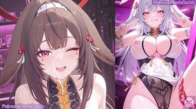 Zenless Zone Zero bunny suit hentai - big tits Ye Shunguang Bunny Suit Blow Job for her boss hentai by PandaDaddy