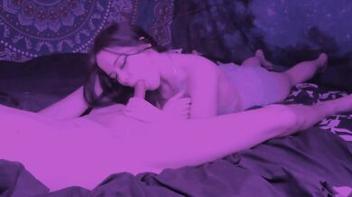 He shows her a sweet time pounding her before bed