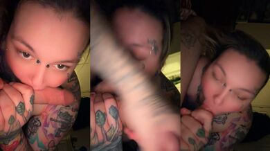 My pussy gets so wet when he makes me deepthroat and gag on his dick. I want to swallow all of his nut so bad