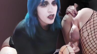 Mami Goth Folla y Penetra a su Femboy /FEMDOM