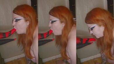 NOIRFOXX IGNITES HOT RED HAIR BLAZE