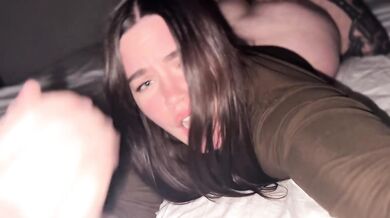 Real sex with a very beautiful brunette girl. Big tits and ass