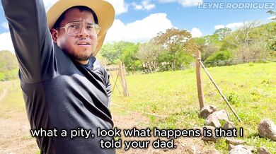 Sexy milf desperate for money gets boned by farmer - POV