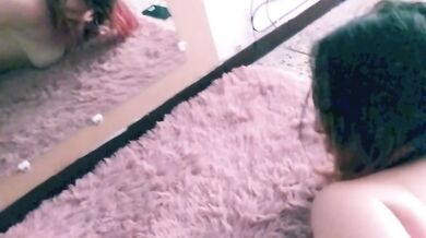She loves to be fucked in front of the mirror and then send the video to her boyfriend