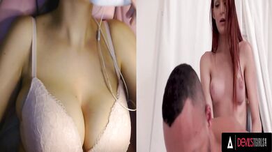 TGIRLS React- Gorgeous Trans Pounded A Man's Asshole With Her Big Cock