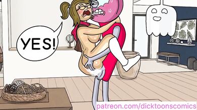 Everyone has fucked Eileen except Benson - regular show cartoon parody
