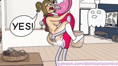 Everyone has fucked Eileen except Benson - regular show cartoon parody