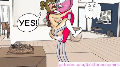 Everyone has fucked Eileen except Benson - regular show cartoon parody
