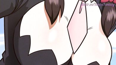 Anal Threesome Sex: Megumin x Yunyun x Kono (Cartoon Sex)