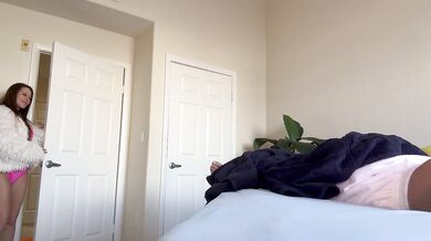 Lovely Brunette Milf Seduces And Sucks Big Cock