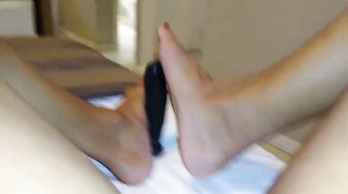 Milf faz. Footjob pés gostosinho
