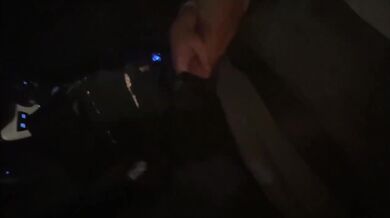 Hand Play in the Car