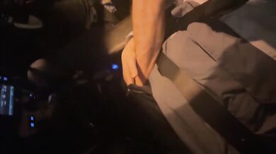Hand Play in the Car