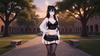 [PMV] "Park After Midnight" [Music Video] [HMV] [Original Content] [Anime / Animation /Animated] Sexy Petite Hentai Girl