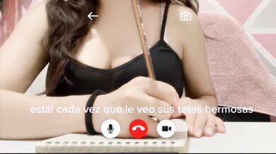 I get turned on by the neighbor and show him my tits