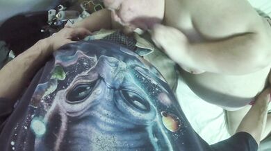 Hubby Facefucked me after the party was over and came on my pussy