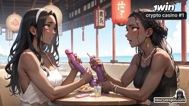 The hot encounter inbetween 2 dark-hued queens at the tropical cafe was the hottest XXX!