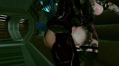 Alien Isolation - A Slutty Monster Girl Takes A Monster Cock (w/ Kareeda )