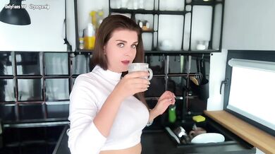 Horny Stepmother was caught with 2 Big Cocks by Step Son