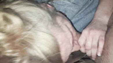 Amateur Hot Blonde Sucks Dick
