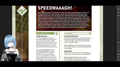 Analizando el nuevo Detachment de los Orkos Speedwaaagh!