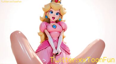 Mario hentai Adult animation - Princess Peach Blow Job Hand Job Tits Job Hentai animation by xxtoonfun