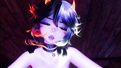 You were spying on your stepsister, but she noticed you and punished you
